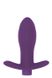 Анальная пробка с вибрацией MAI Attraction Toys №87 Purple перезаряжаемая, длина 11см, диаметр 3,5см фото