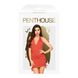 Мини-платье с открытой спиной и стрингами Penthouse - Earth-Shaker Red M/L фото