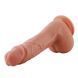Ультрареалістичний фалоімітатор для секс-машин Hismith 8.3&Prime; 2-layers Silicone Flesh Dildo, 2-шаровий