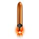 Мощный вибратор Rocks Off Havana Orange Gold с цветной LED-подсветкой фото
