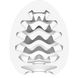 Мастурбатор-яйцо Tenga Egg Wavy II Cool с двойным волнистым рельефом и охлаждающим эффектом фото