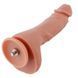 Ультрареалістичний фалоімітатор для секс-машин Hismith 8.3&Prime; 2-layers Silicone Flesh Dildo, 2-шаровий