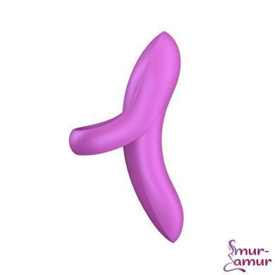 Вібратор на палець Satisfyer Bold Lover Dark Pink, гнучкий