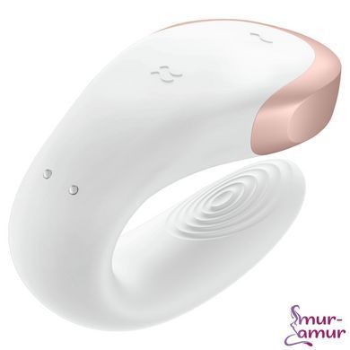 Смарт-вибратор для пар Satisfyer Double Love (White) фото і опис