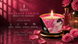 Массажная свеча Shunga Massage Candle &ndash; Rose Petals (170 мл) с афродизиаками фото