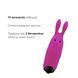 Вібропуля Adrien Lastic Pocket Vibe Rabbit Pink зі стимулюючими вушками фото