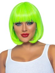 Leg Avenue 12" Neon short bob wig Neon Green фото и описание