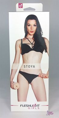 Мастурбатор Fleshlight Girls: Stoya - Destroya, зі зліпка вагіни, дуже ніжний фото і опис