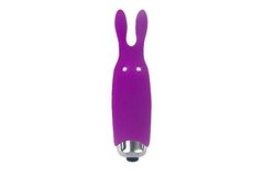 Вибропуля Adrien Lastic Pocket Vibe Rabbit Purple зі стимулюючими вушками, Фіолетовий фото і опис