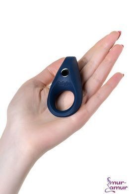 Ерекційне віброкільце Satisfyer Rocket Ring з подовженим стимулятором клітора, перезаряджуване фото і опис