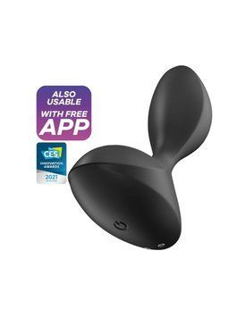 Анальная смарт-пробка с вибрацией Satisfyer Sweet Seal Black фото и описание