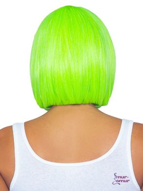 Leg Avenue 12" Neon short bob wig Neon Green фото и описание