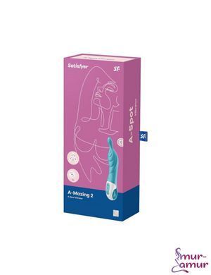 Вібратор для точки А Satisfyer A-Mazing 2 Turquoise фото і опис