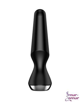 Анальная смарт-вибропробка Satisfyer Plug-ilicious 2 Black фото и описание