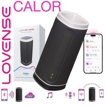 Смарт-мастурбатор з підігрівом Lovense Calor, інтелектуальне регулювання інтенсивності