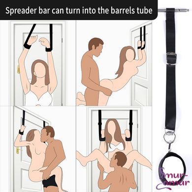 БДСМ-набір LOCKINK YEAHWOW Door Swing & Leg Spreader Bondage set