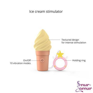 Вібратор-морозиво Love To Love CAND'ICE &mdash; VANILLA POP