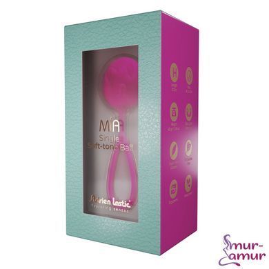 Вагинальные шарики Adrien Lastic Geisha Lastic Balls M&iacute;a Magenta (L), диаметр 4 см, масса 42 г
