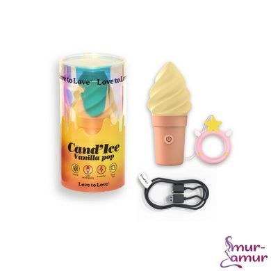 Вібратор-морозиво Love To Love CAND'ICE &mdash; VANILLA POP