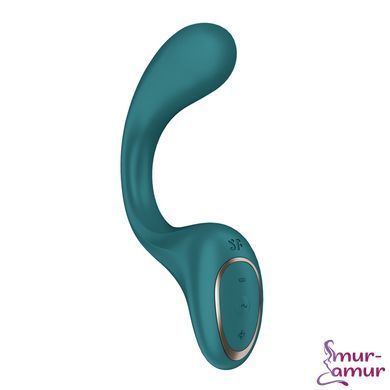 Вагінально-кліторальний вібратор Satisfyer G for Goddess 2 Bottle Green, 2 мотори
