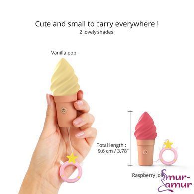 Вібратор-морозиво Love To Love CAND'ICE &mdash; VANILLA POP