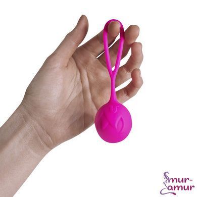 Вагинальные шарики Adrien Lastic Geisha Lastic Balls M&iacute;a Magenta (L), диаметр 4 см, масса 42 г