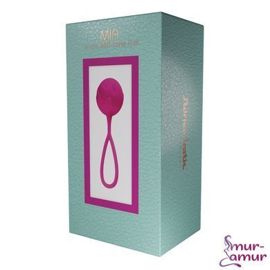 Вагинальные шарики Adrien Lastic Geisha Lastic Balls M&iacute;a Magenta (L), диаметр 4 см, масса 42 г