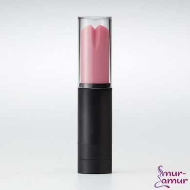 Вибратор-помада IROHA STICK Black, плавное увеличение мощности
