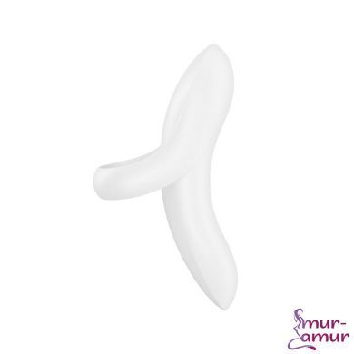 Вибратор на палец Satisfyer Bold Lover White, гибкий