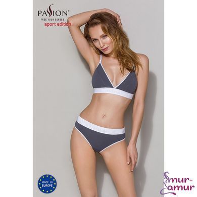 Спортивные трусики-стринги Passion PS007 PANTIES M, dark grey фото и описание