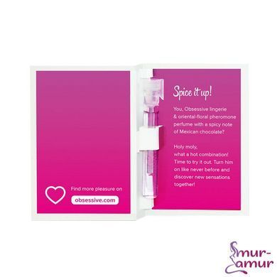 Пробник духов с феромонами Obsessive Perfume Spicy &ndash; sample (1 мл)