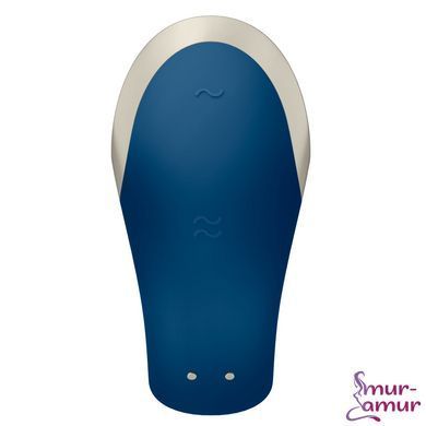 Смарт-вибратор для пар Satisfyer Double Love (Blue) фото и описание