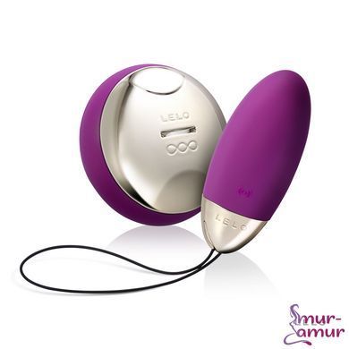 Віброяйце LELO Lyla 2 Deep Rose, водонепроникне, пульт ДК з вібрацією, технологія SenseMotion фото і опис