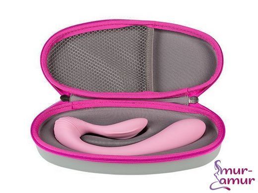 Вібратор Femintimate Dual Massager вагінально-кліторальний з чохлом для зберігання, 2 мотора фото і опис