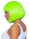 Leg Avenue 12" Neon short bob wig Neon Green фото