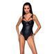 Боди из эко-кожи и кружева Passion LOONA BODY L/XL, black фото