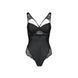 Боди из эко-кожи и кружева Passion LOONA BODY L/XL, black фото