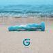 Стеклянный дилдо Gildo Ocean Flow, крупные бусины, силиконовое основание фото