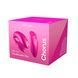 Смарт-вибратор для пар We-Vibe Chorus Cosmic Pink, сенсорное управление вибрациями сжатием пульта фото