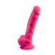 Фаллоимитатор SilexD Tomas Pink (MODEL 1 size 9in), двухслойный, силикон+Silexpan, диаметр 4,9см