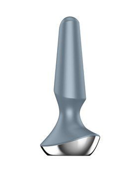 Анальна смарт-вібропробка Satisfyer Plug-ilicious 2 Ice Blue фото і опис