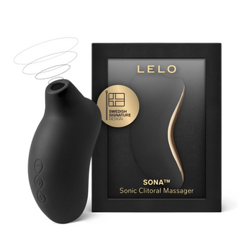 Звуковий стимулятор клітора LELO SONA Black фото і опис
