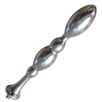 Металлический анальный плаг для секс-машин Hismith Bullet Anal Toy, система KlicLok фото и описание