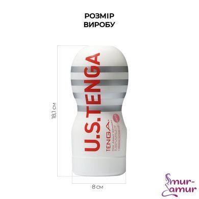Мастурбатор Tenga US Deep Throat (Original Vacuum) Cup GENTLE (глибока глотка велика) фото і опис