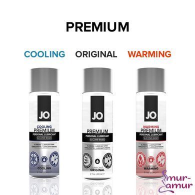 Охолоджувальний лубрикант на силіконовій основі JO PREMIUM &mdash; COOLING (30 мл) фото і опис