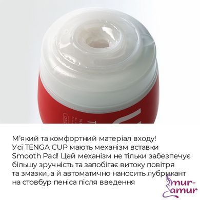 Мастурбатор Tenga US Deep Throat (Original Vacuum) Cup GENTLE (глибока глотка велика) фото і опис
