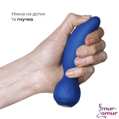 Анальна вібропробка Adrien Lastic Little Rocket макс. діаметр 3,5 см, soft-touch фото і опис