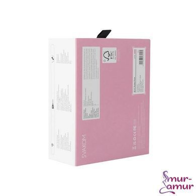 Вакуумный клиторальный стимулятор Svakom Pulse Pure Pale Pink, 5 режимов, 5 интенсивностей в каждом фото и описание