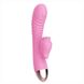 Вібратор-кролик з підігрівом і пустотливим язичком для клітора Leten Wonderful Pink фото