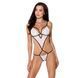 Боди монокини ORIHIME BODY white S/M - Passion фото